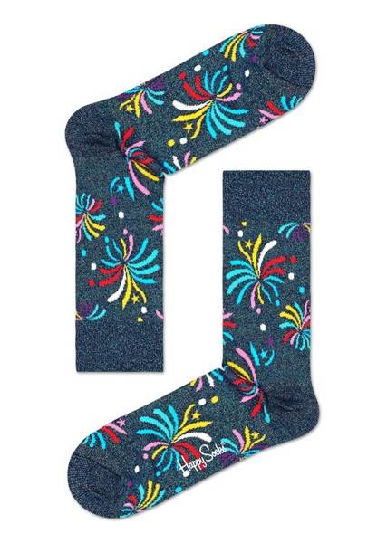 Giftbox (3-pak) skarpetki Happy Socks NEW YEAR BOX  SXNEW08-0100