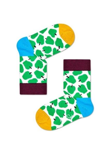 Skarpetki dziecięce Happy Socks Apple KAPP01-7000